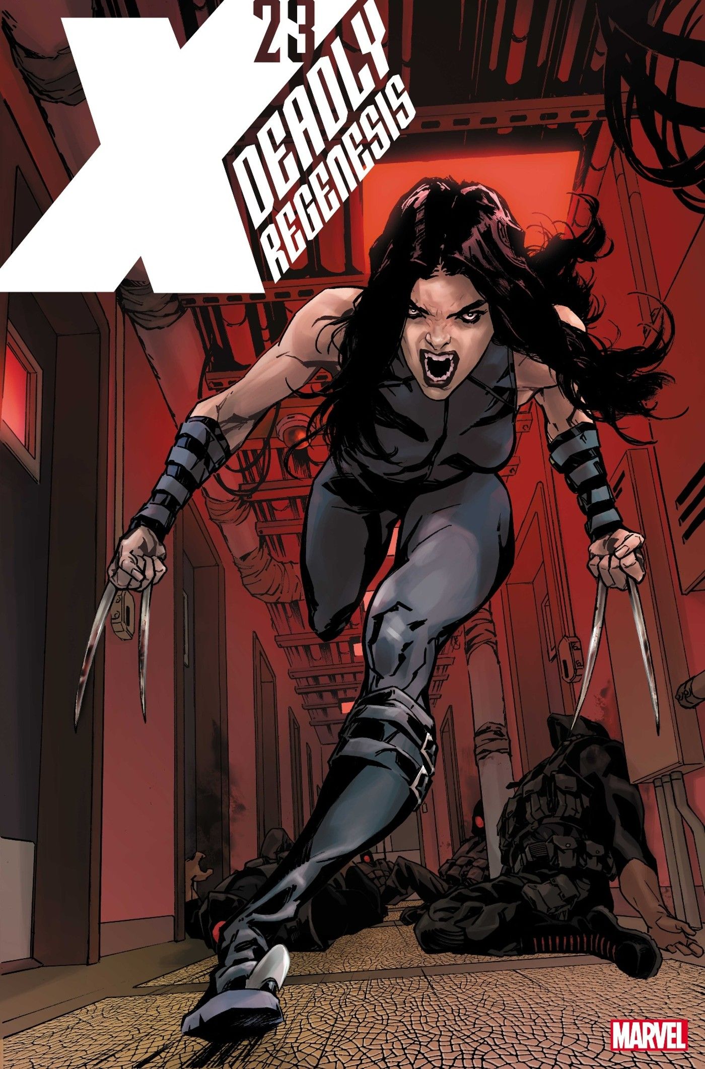 X-23 Deadly Regenesis Capa de Laura Kinney Wolverine