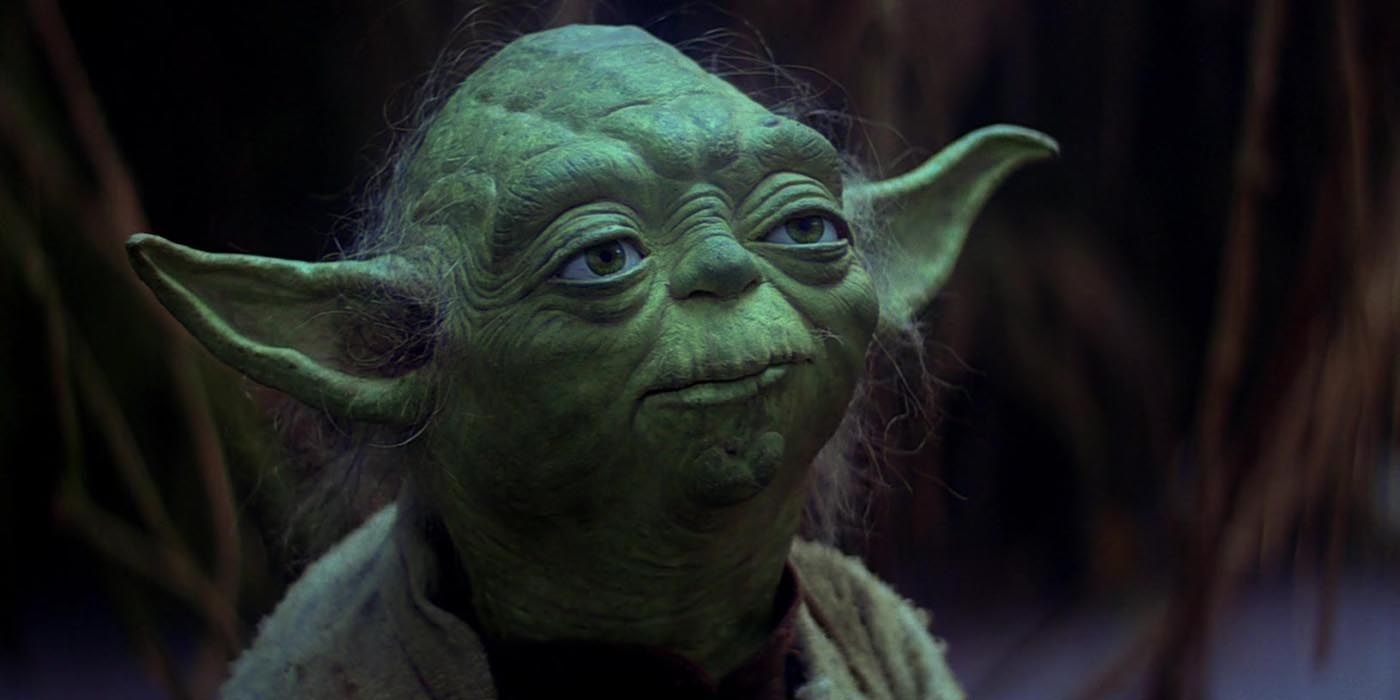 Yoda in Star Wars The Empire Strikes Back
