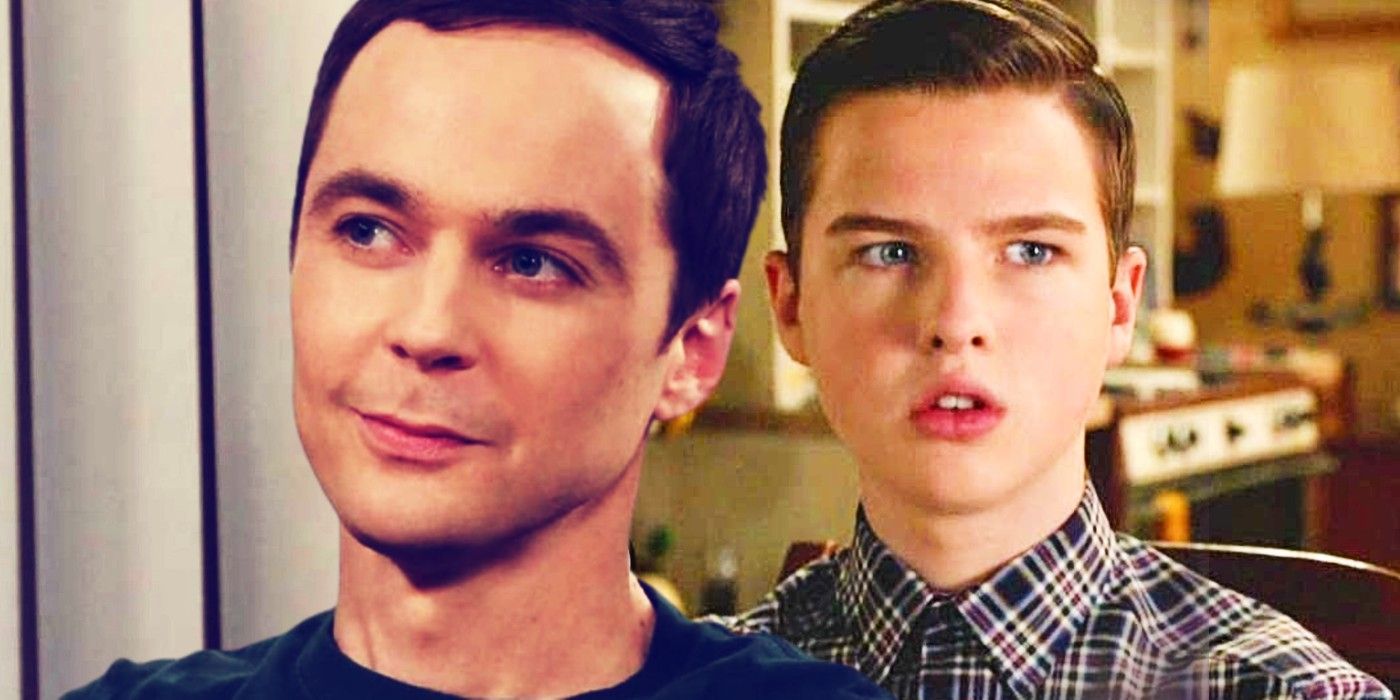 Young Sheldon and Big Bang Theory Sheldon
