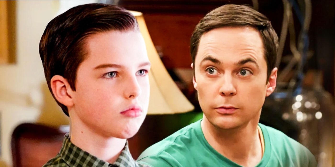 Young Sheldon and Big Bang Theory's Sheldon