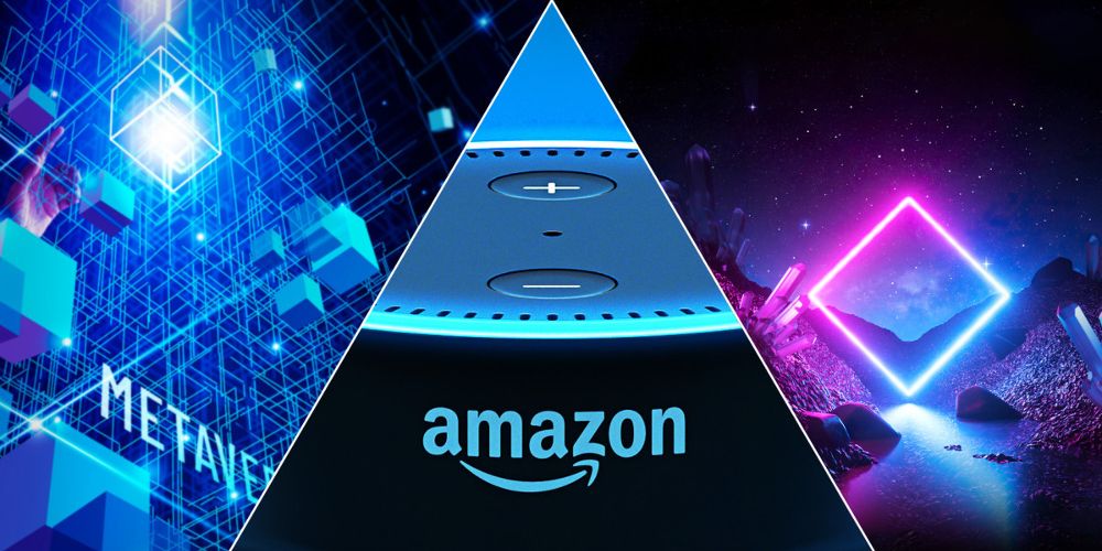 Logo da Amazon para jogos 3D do Metaverse é visto