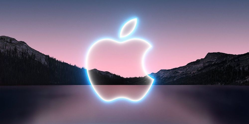 O logotipo da Apple é exibido 