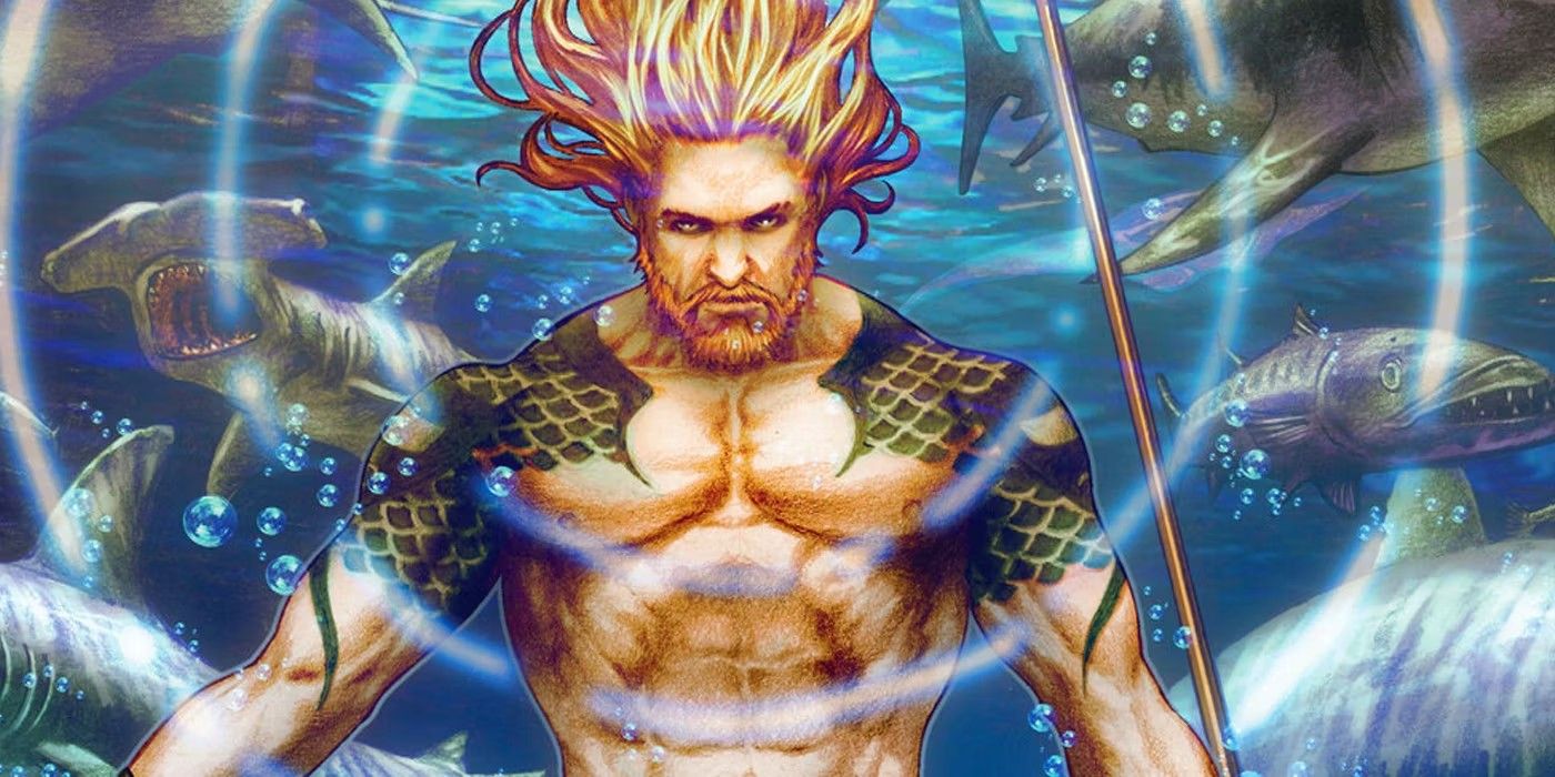 aquaman talk to fish powers justice league