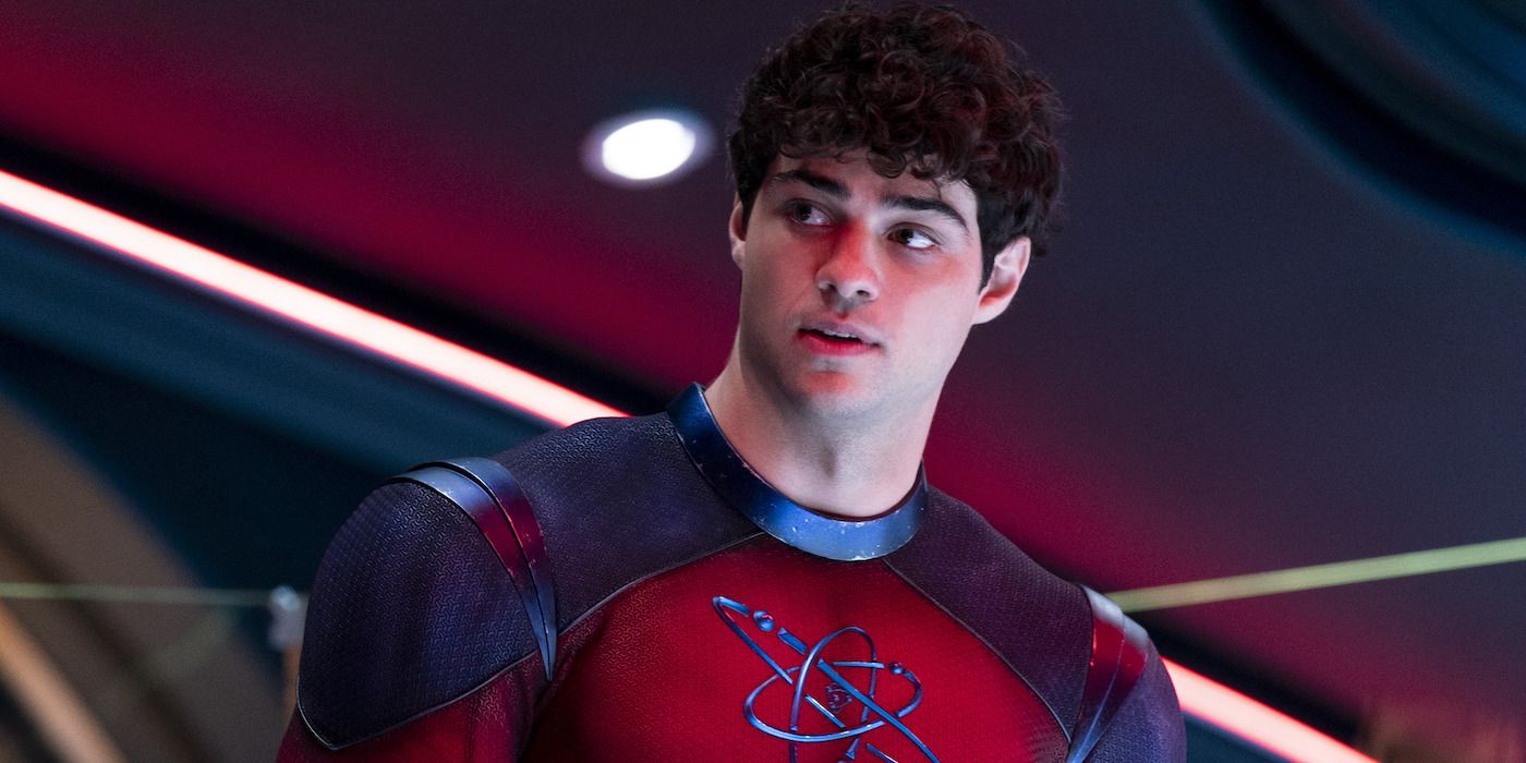 Noah Centineo as Atom Smasher in Black Adam without his mask