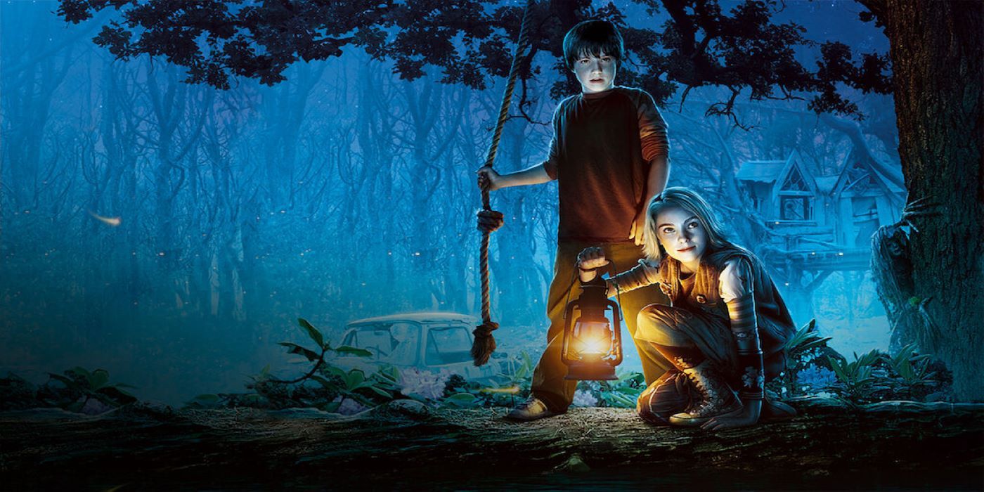 Josh Hutcherson and Annasophia Robb in Bridge to Terabithia.