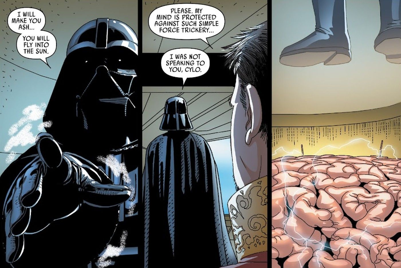 Darth Vader usa truque mental jedi