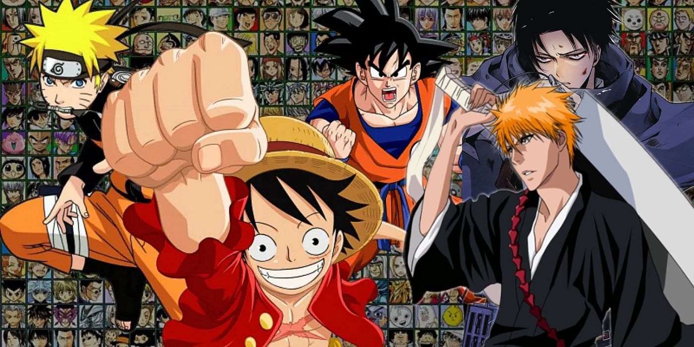 NARUTO x ONE PIECE x DRAGON BALL x BLEACH Darent - Illustrations