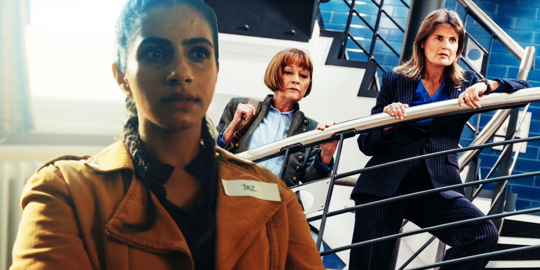 Yaz, Tegan and Ace in Doctor Who's Centenary Special