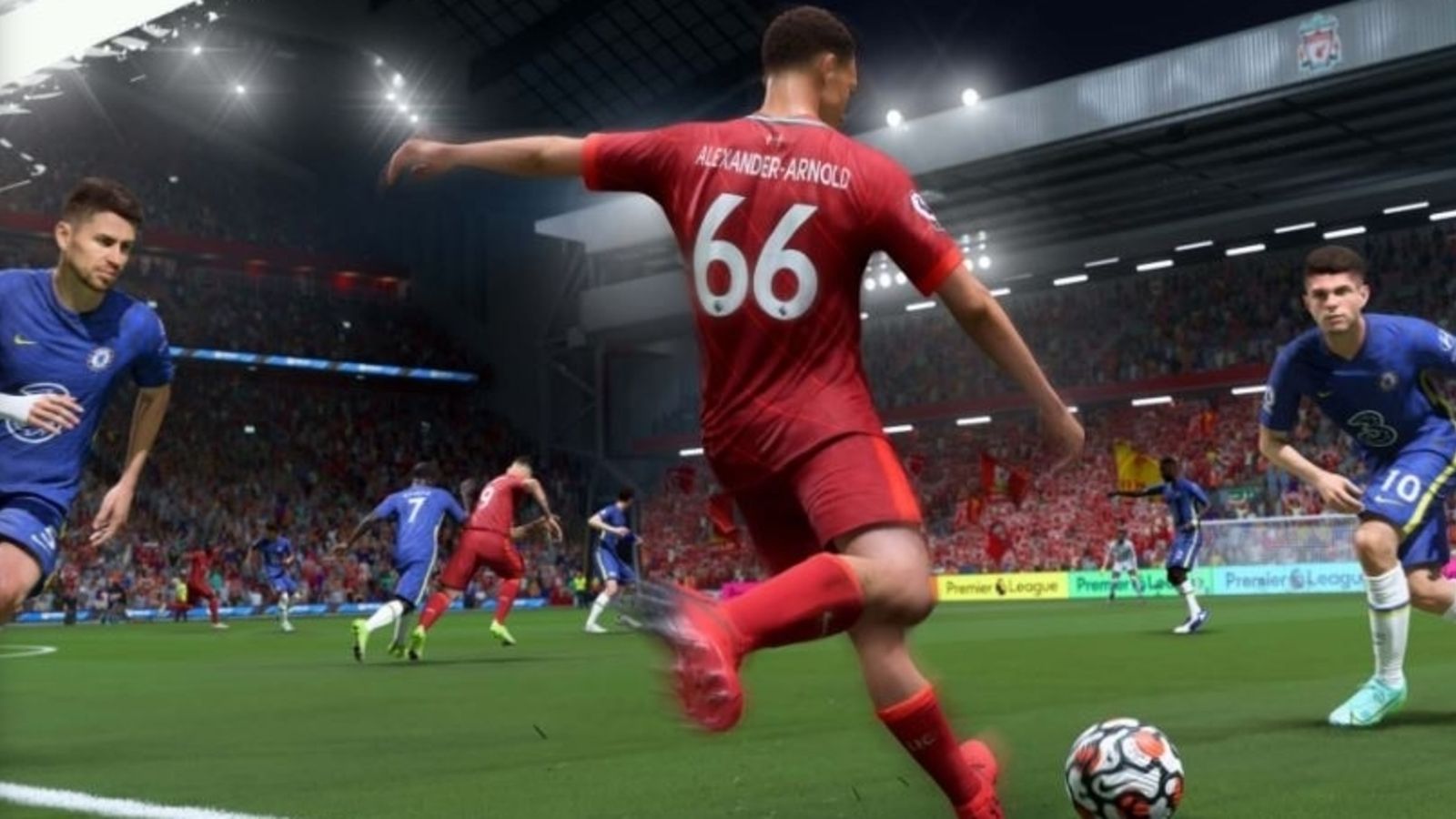 Trent Alexander Arnold Crossing a Pass in FIFA 23