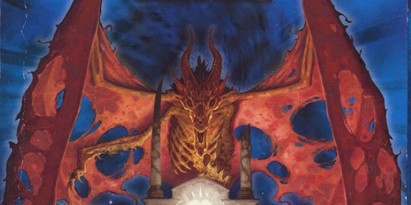 A dragon from Pool of Radiance: Ruins of Myth Drannor.