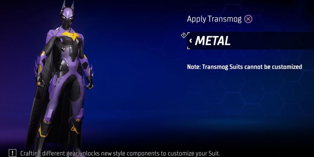 Batgirl's Metal suit is seen in Gotham Knights