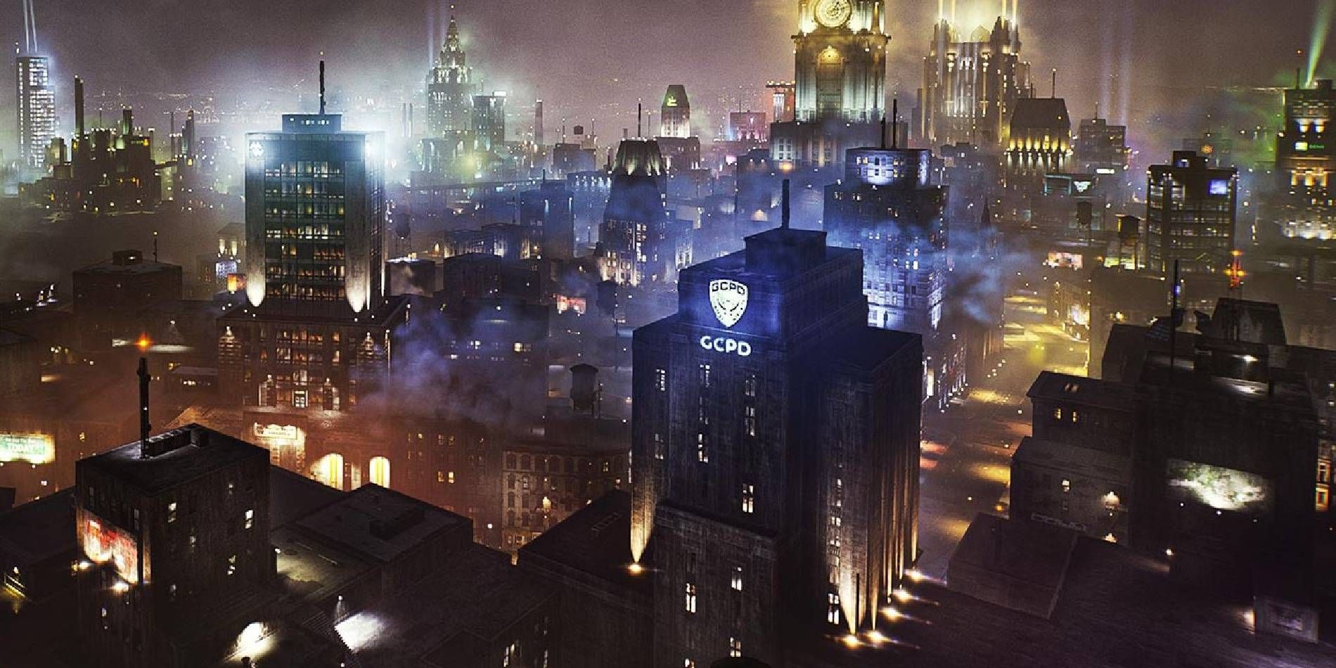 Gotham Knights Full Map View GCPD Visible Lower Gotham District