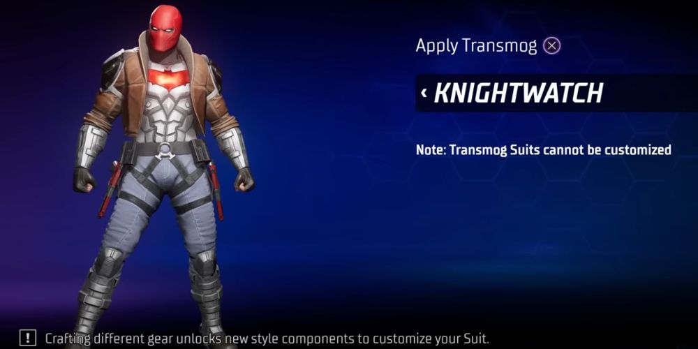 Red Hood's NightWatch suit is seen in Gotham Knights