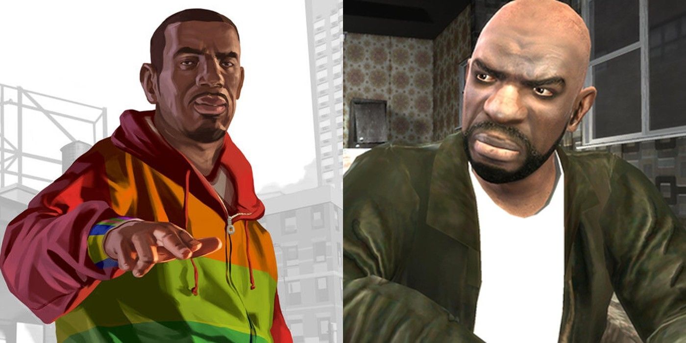 Playboy X and Dwayne Forge from Grand Theft Auto 4.