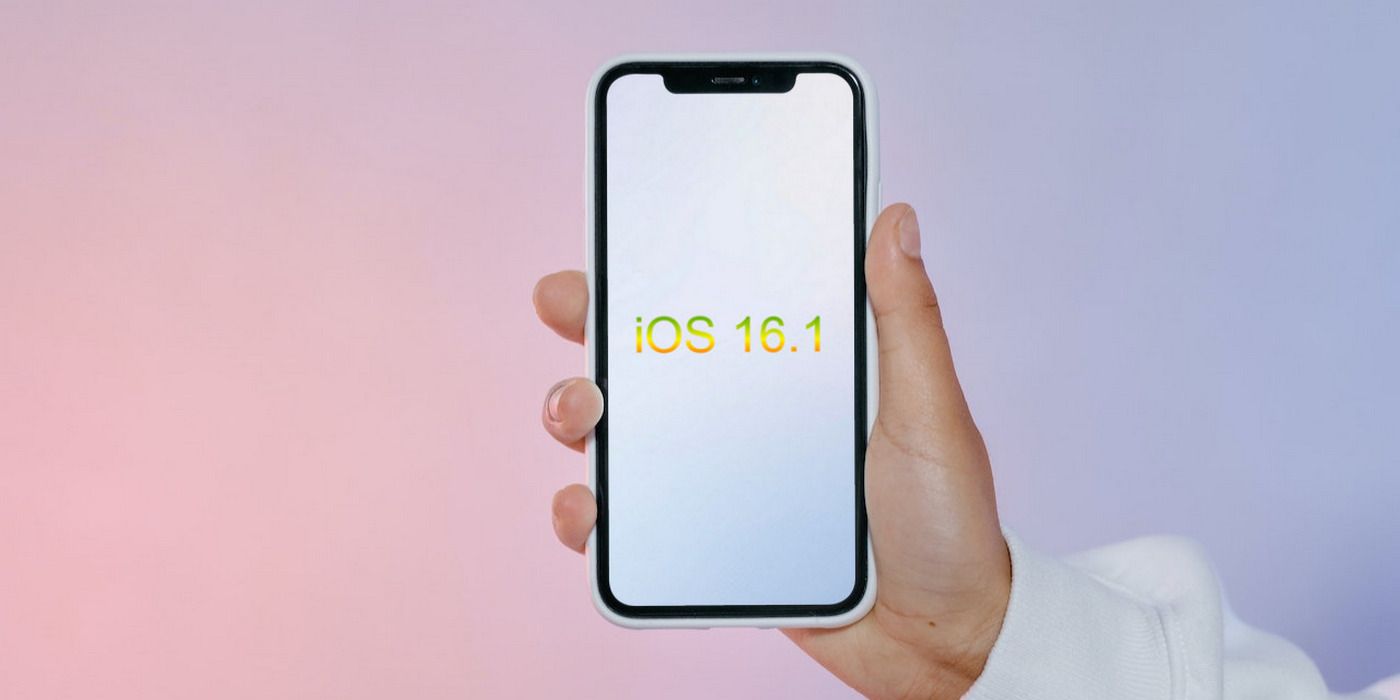 iOS 16.1 on iPhone