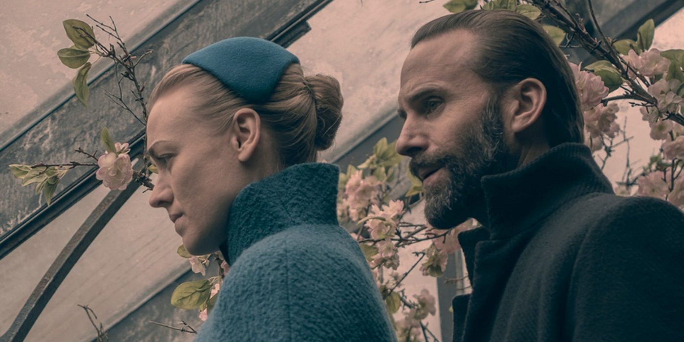 Serena and Fred Waterford in The Handmaid's Tale