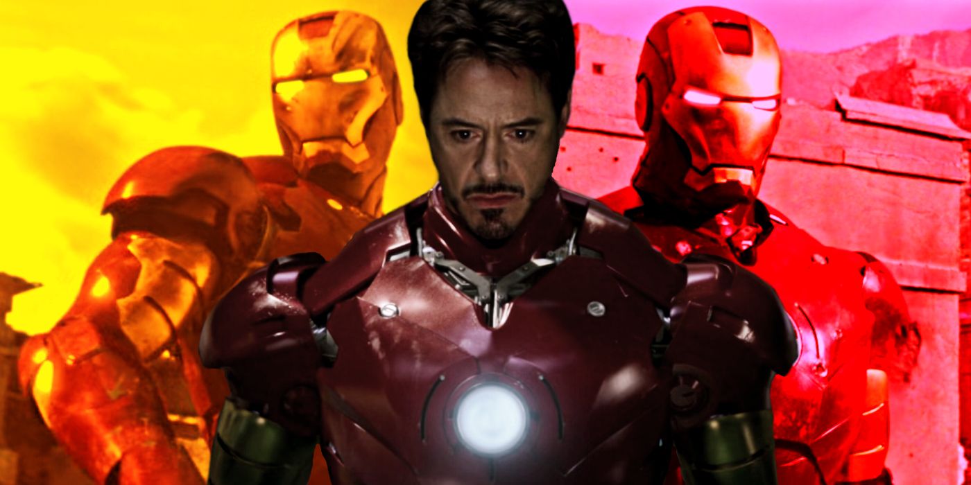Homem de Ferro/Tony Stark de 2008 (Robert Downey Jr).