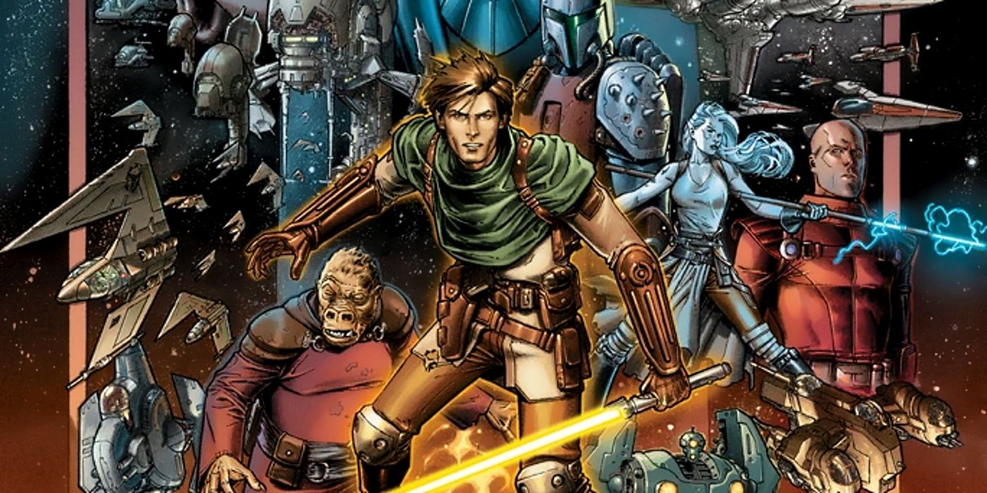 Star Wars: Knights of the Old Republic comic cover.