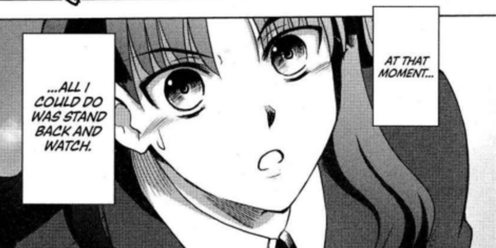 Uma garota pensa alto em Fate/Stay Night