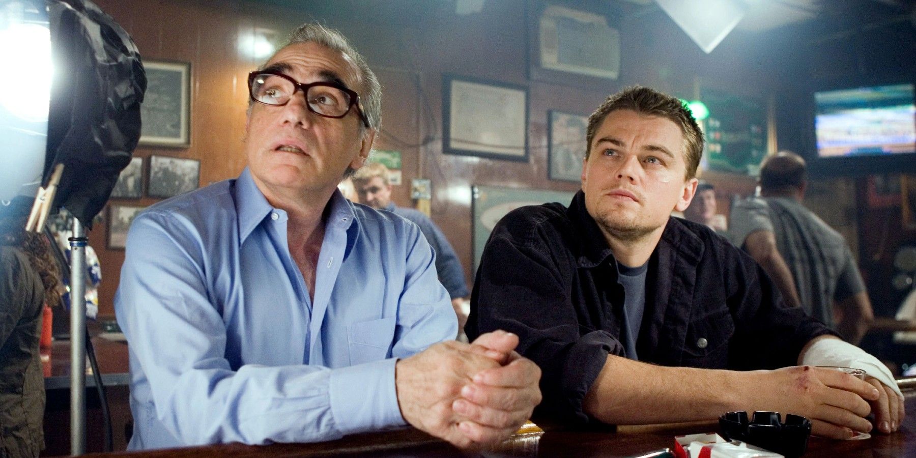 Martin Scorsese & Leonardo DiCaprio BTS The Departed