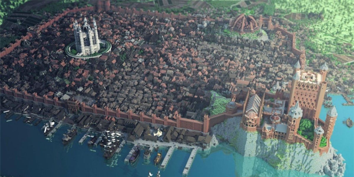 Game of Thrones' Kings Landing recreated in Minecraft