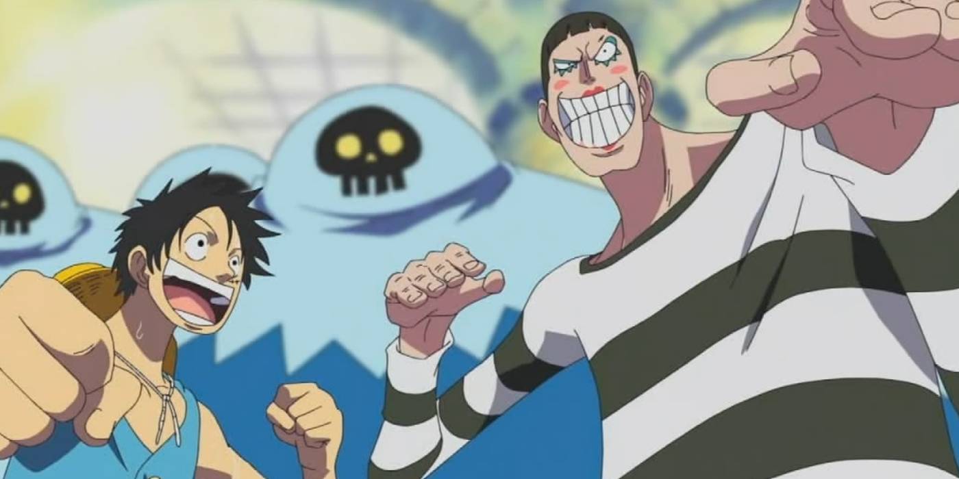 Bon clay and luffy