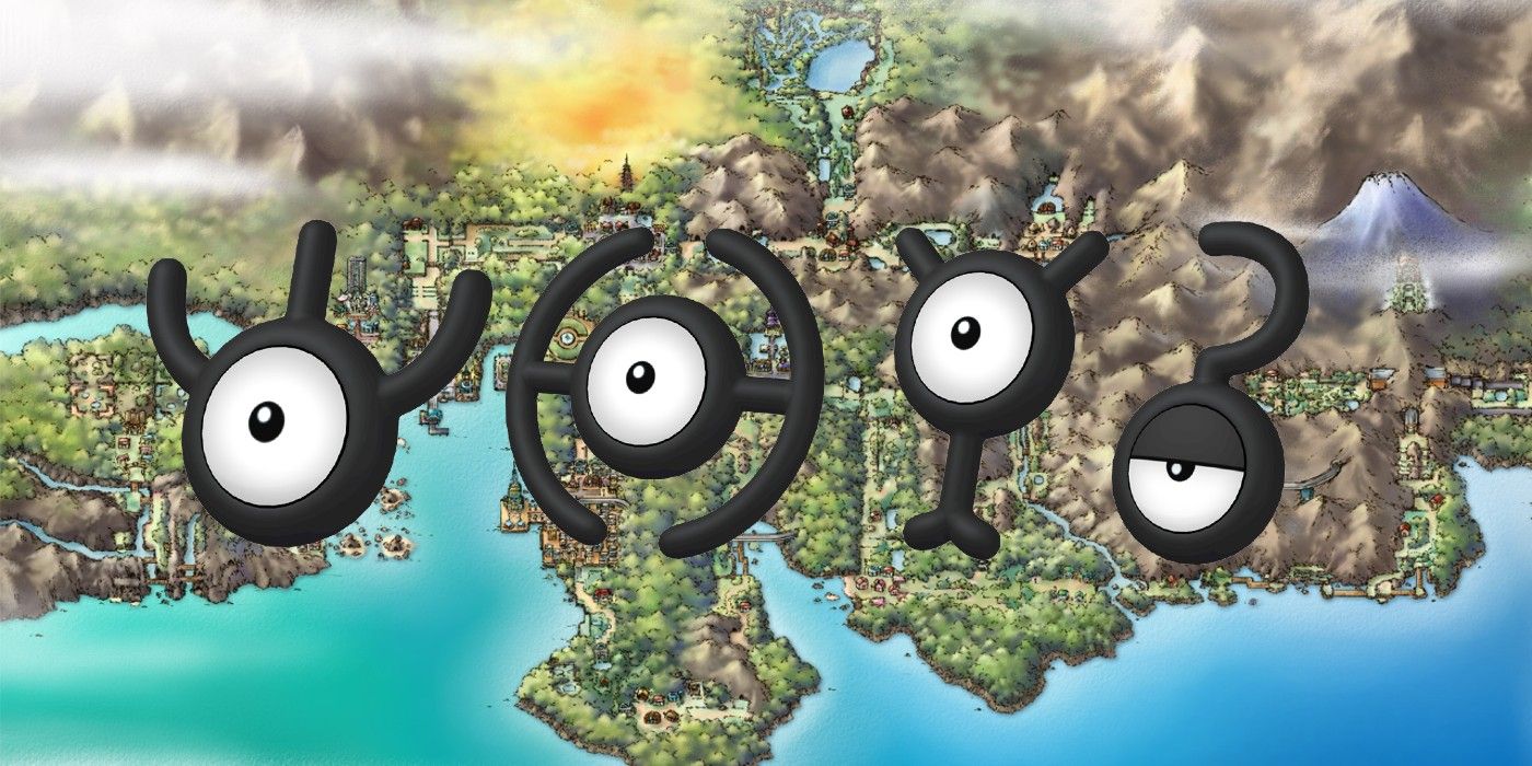 Pokemon Unown 