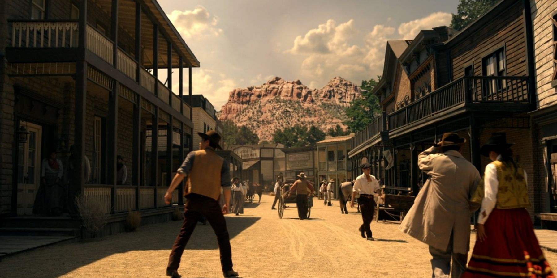 Ben Song se encontra no Velho Oeste no final do episódio 4 de Quantum Leap