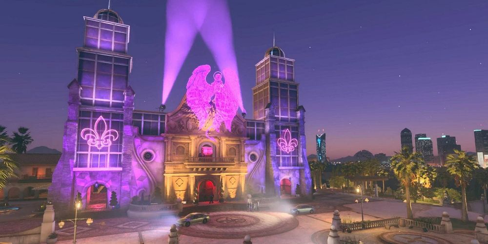 A casino from Saints Row is displayed