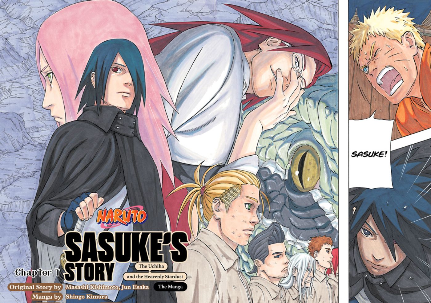 capa de história de sasuke