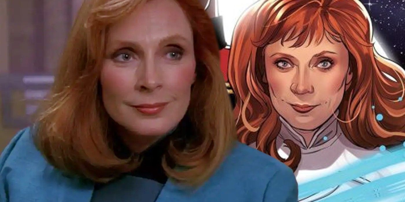 sBeverly Crusher from TNG and IDW comic.