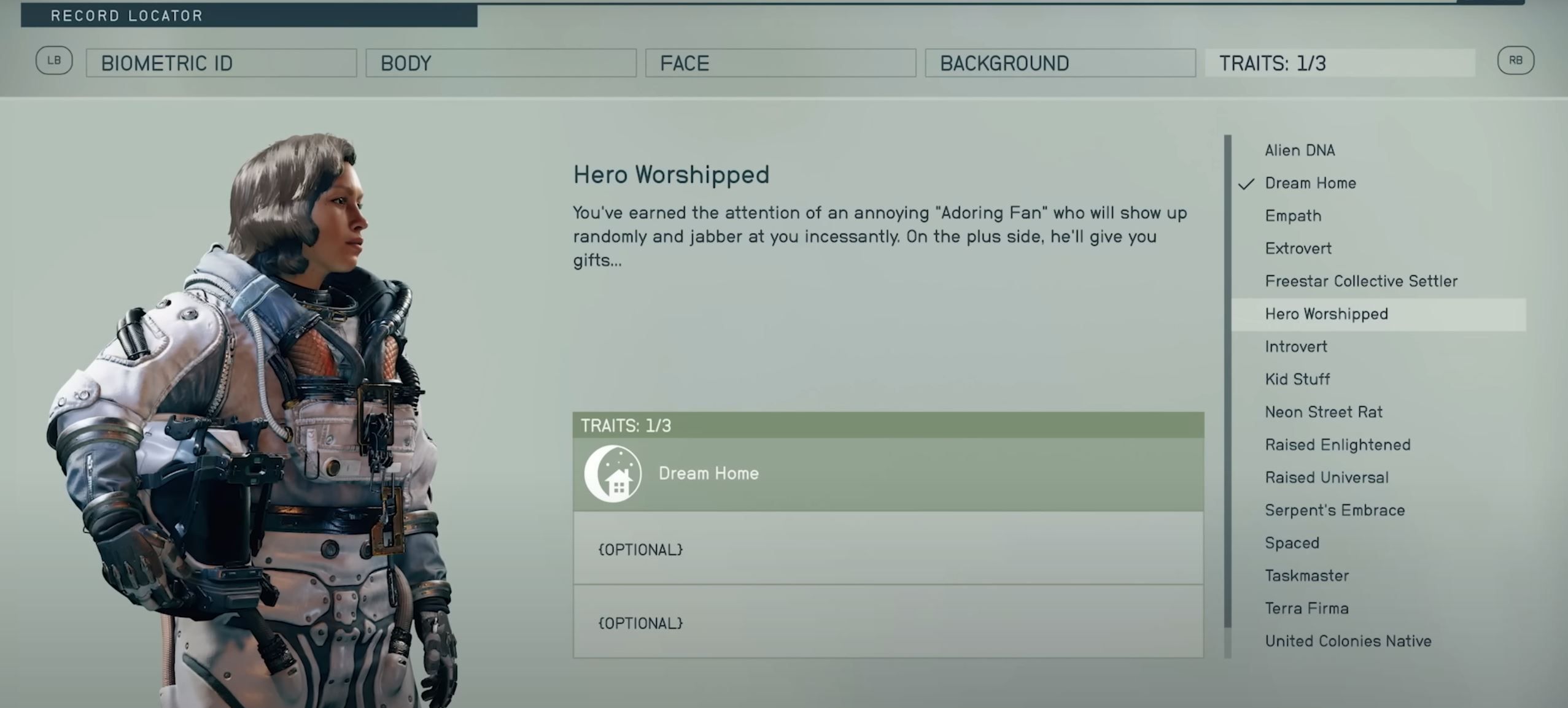 starfield adoring fan