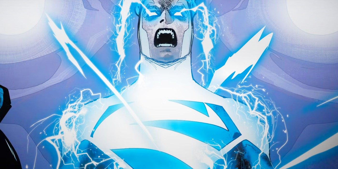 Superman's Electric Blue Form Returns as Jon Kent's Powers Evolve