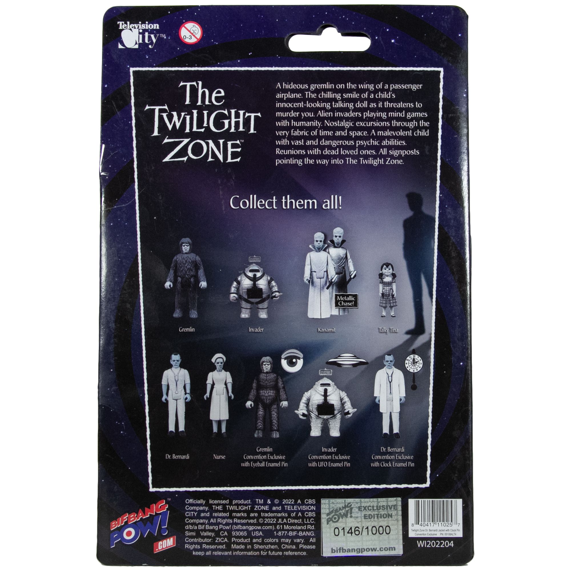 The Twilight Zone: NYCC Exclusives Available At Entertainment Earth