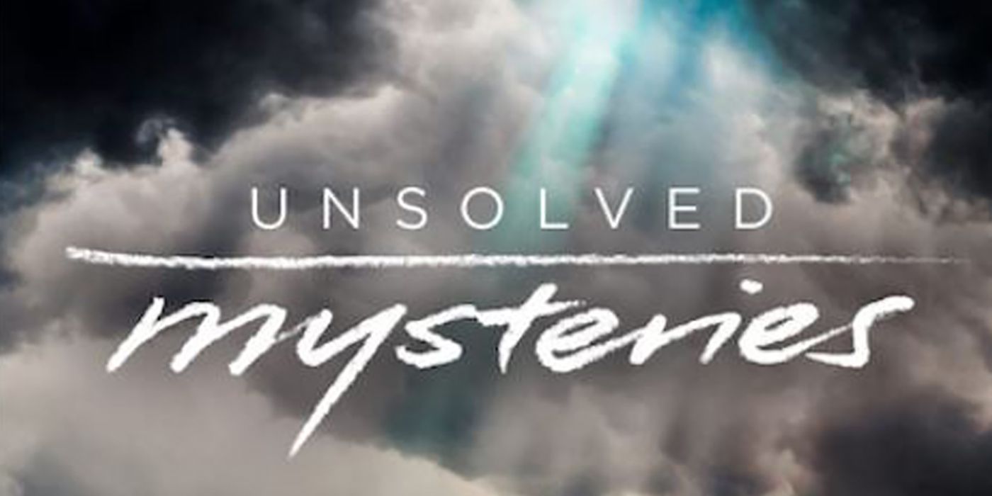 The title card for Unsolved Mysteries on Netflix