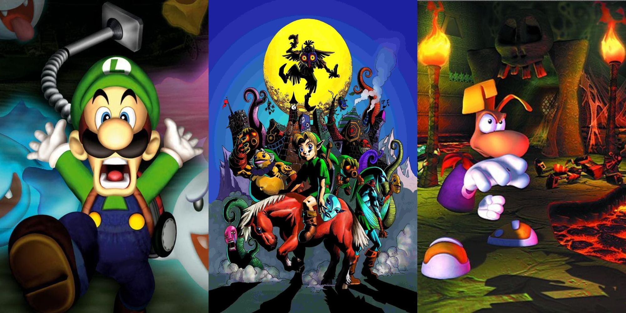 All Rayman Games in the Franchise