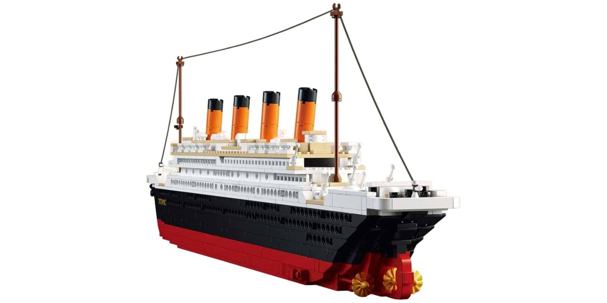 Blocos de construção do Titanic de 1021 peças da Amazon