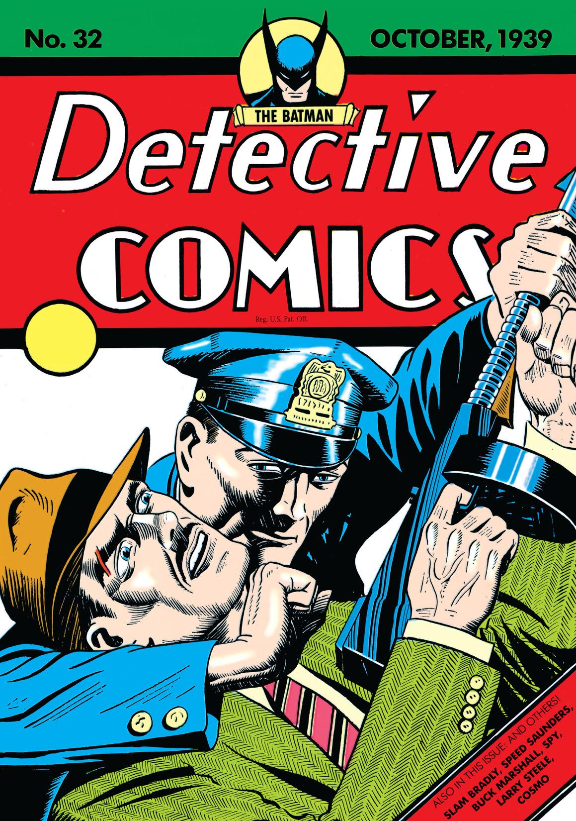 bandes dessinées policières 32 un policier tient un gangster dans un étranglement