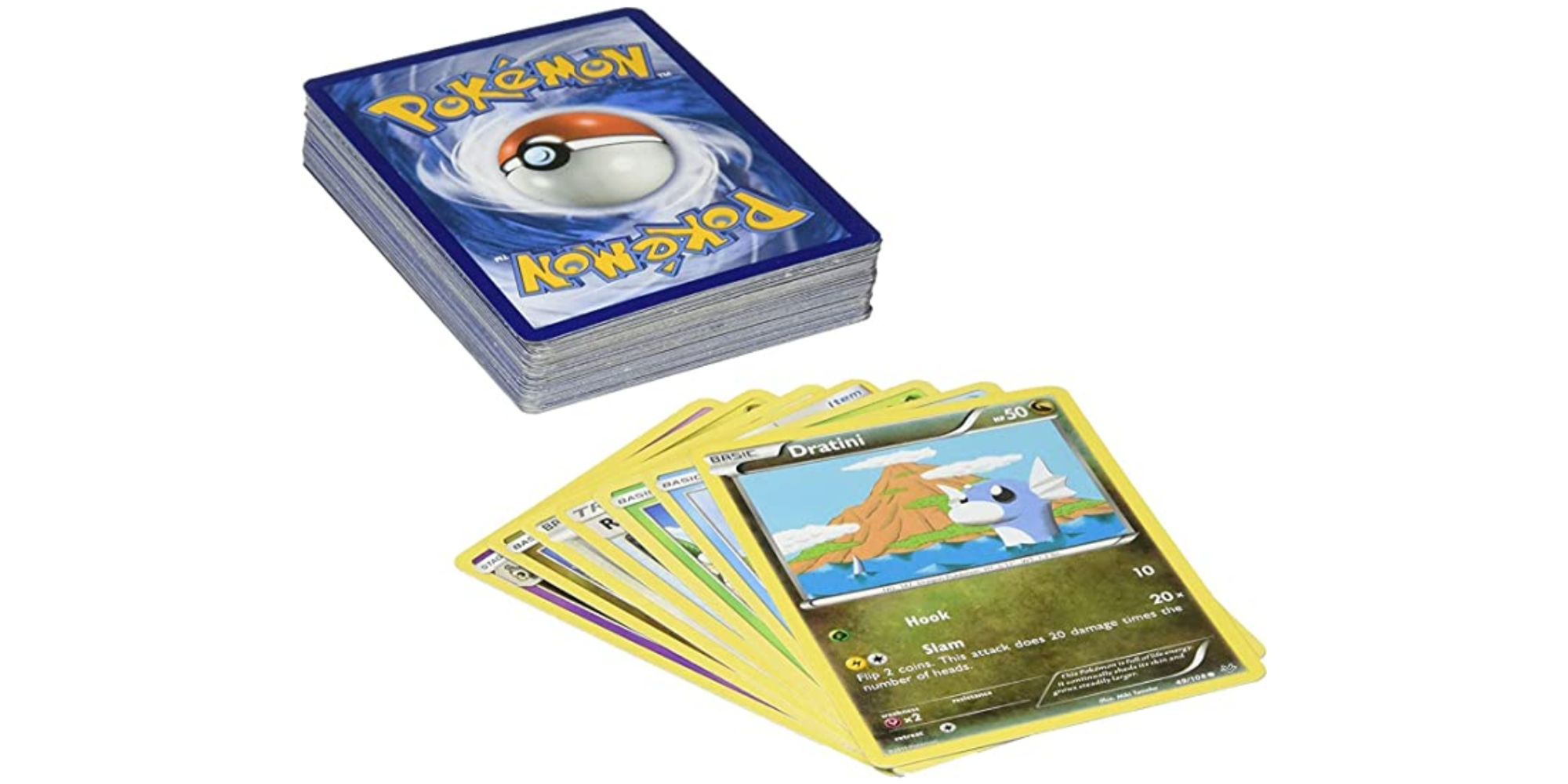 50 cartas de Pokémon sortidas da Amazon