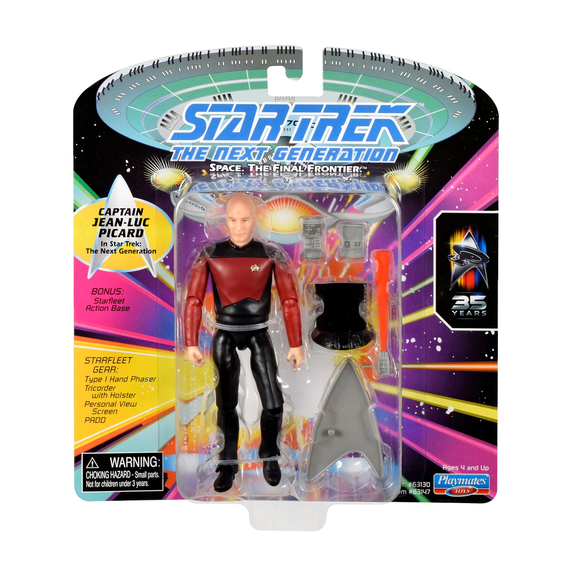 Star Trek The Next Generation Picard Playmates Toys Action Figure
