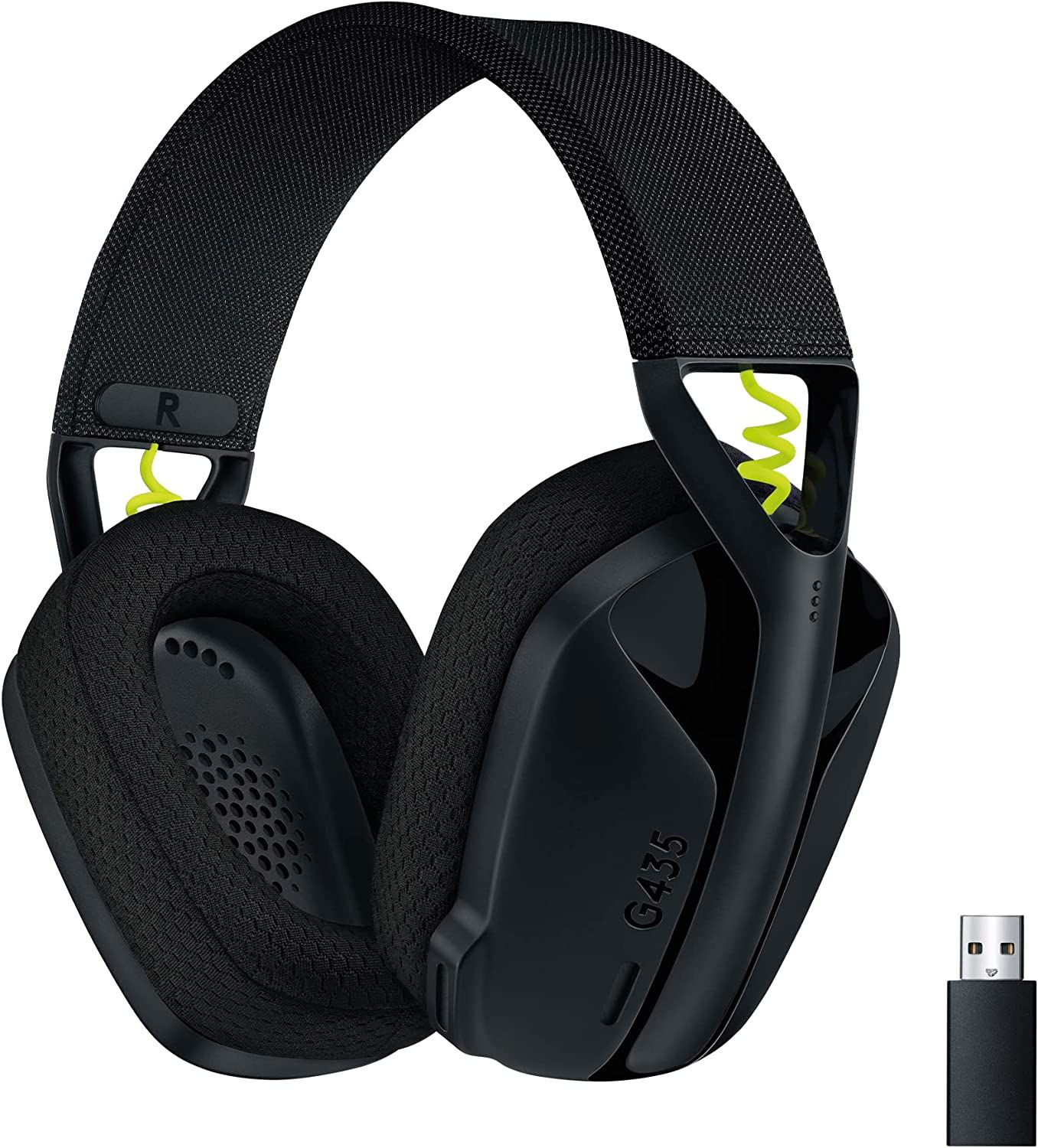 headset nirkabel bluetooth logitech g435 lightspeed