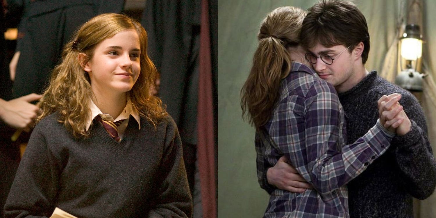 harry potter and hermione granger dancing