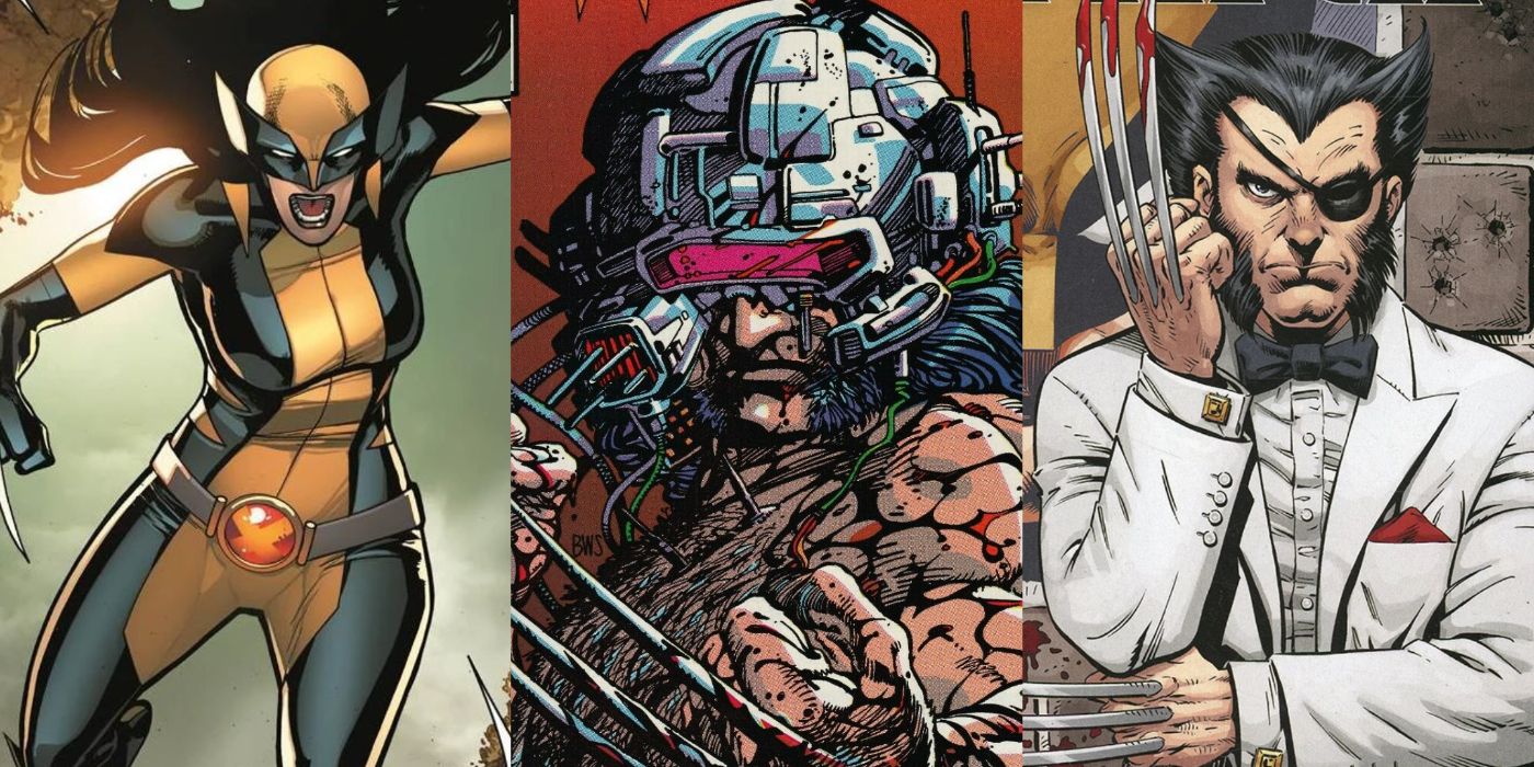 A split image of comics All-New Wolverine, Weapon X, and Patch