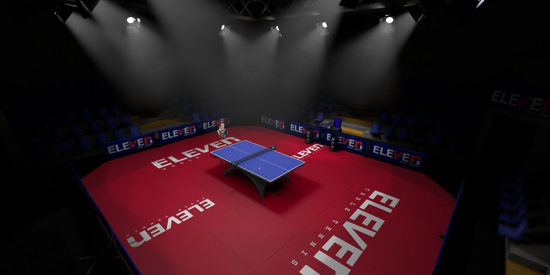 A table tennis in Eleven Table Tennis