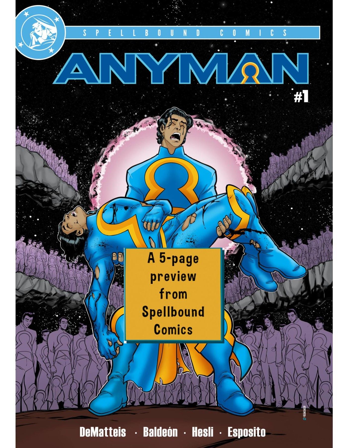 Anyman Exclusive: ANYMAN By J.M. DeMatteis Adds Mysterious Twist to Superhero ...