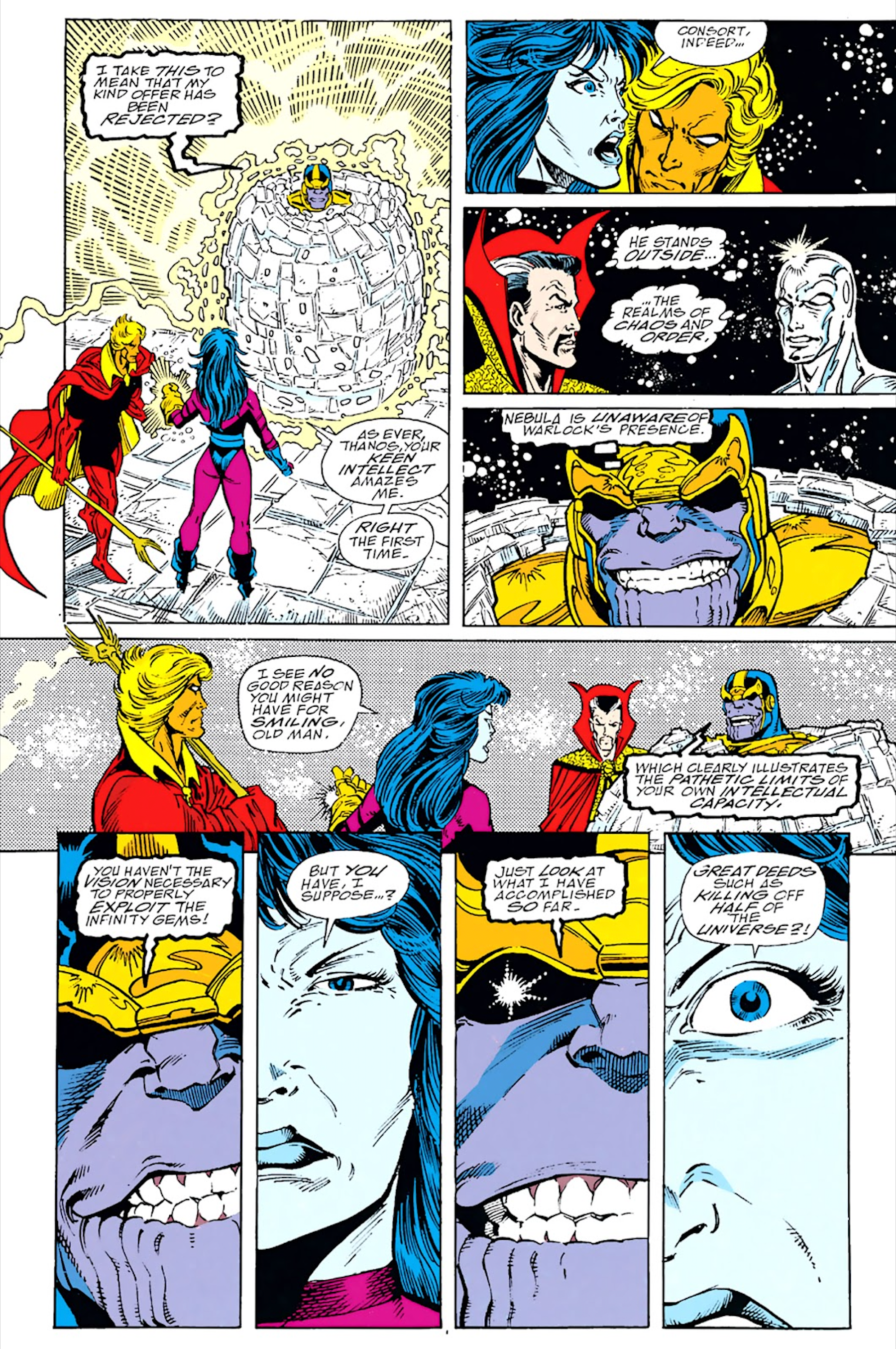 Adam Warlock is immune to the Infinity Stones