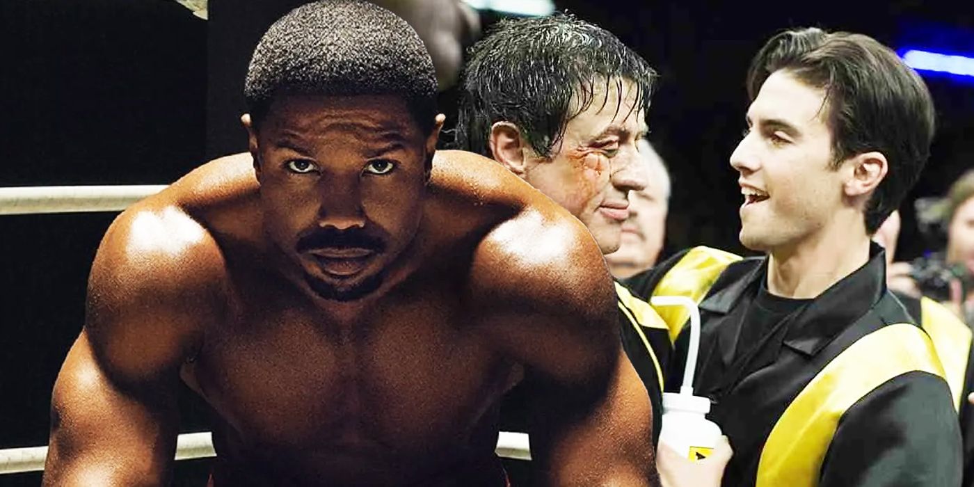 Adonis Creed, Rocky, and Rocky Jr