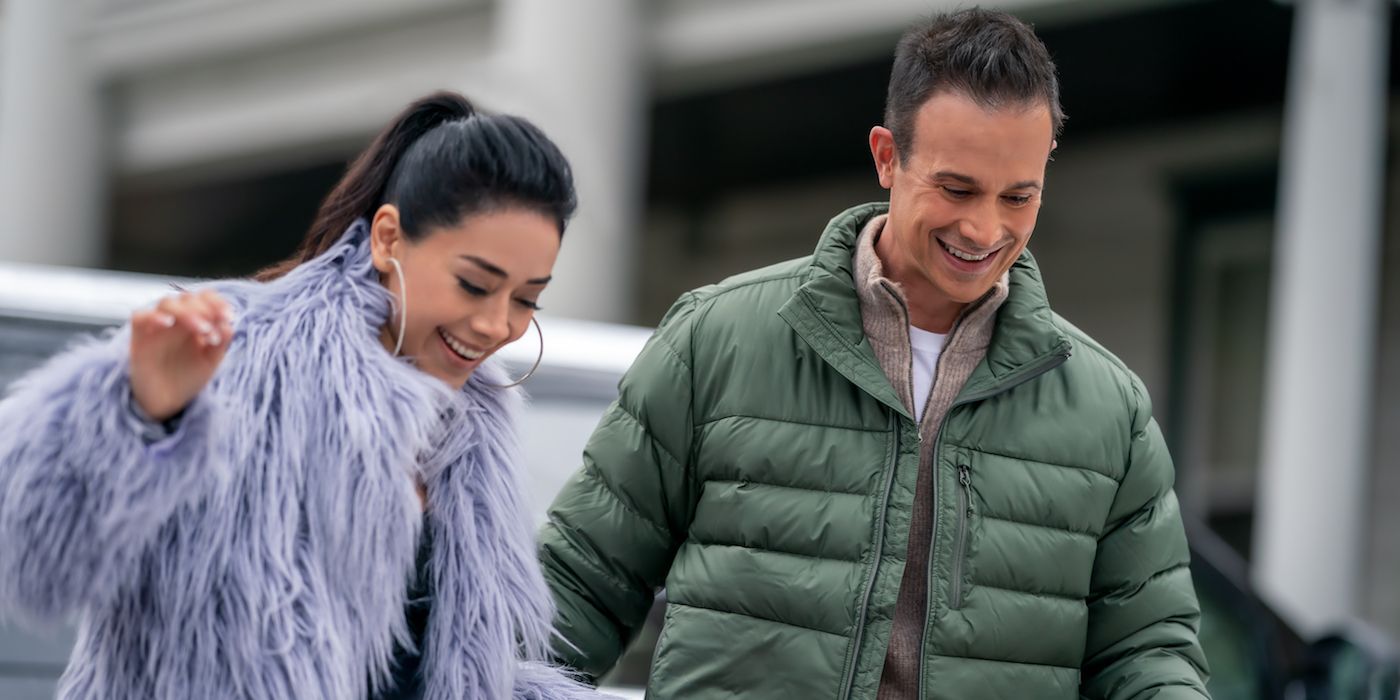 Aimee Garcia and Freddie Prinze Jr in Christmas With You