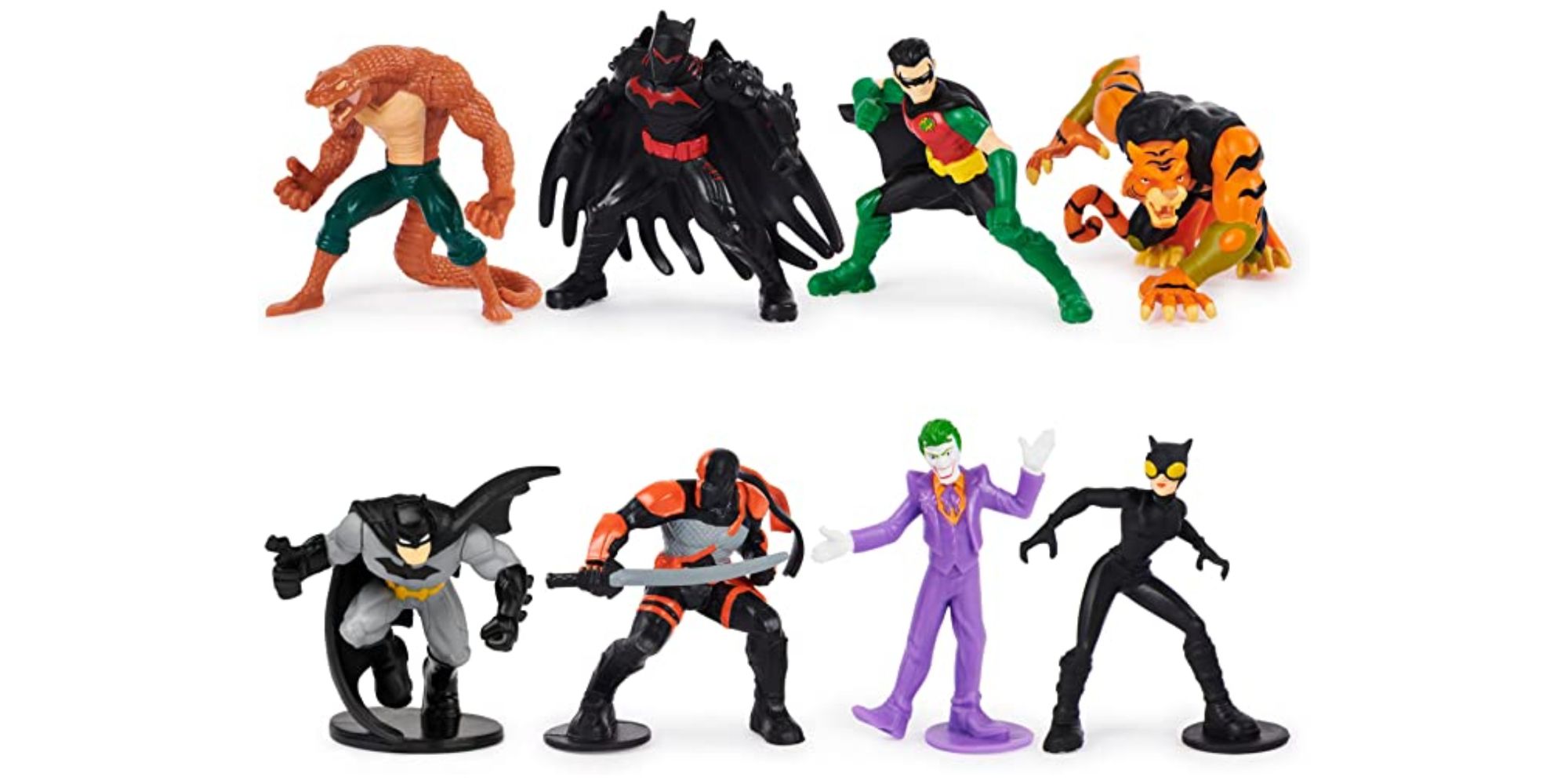 Amazon's 8-Pack DC Batman Mini Figures