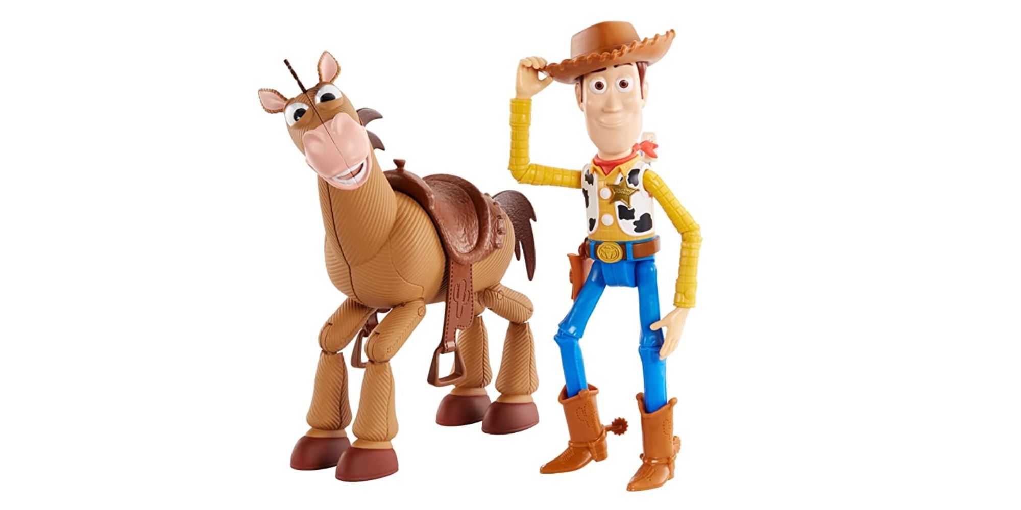 Amazon's Toy Story 2-character pack with Bullseye and Woody
